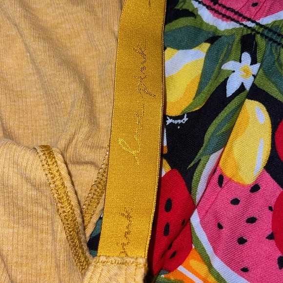 PINK by Victoria Secret- Fruit Print Boxers & Yellow high cut bikini NWT - Picture 12 of 14
